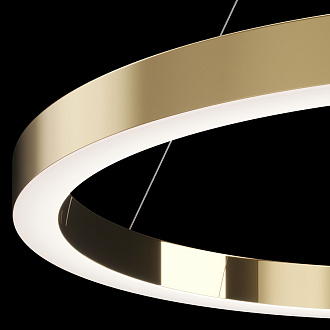 Изображение товара Светильник подвесной Modern, Saturno, Ø80х5 см, латунь