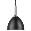Изображение товара Светильник подвесной Bellevue, Ø24, черный/хромовый