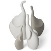 Изображение товара Фигура декоративная Elefante, 15x10x30 см, темно-серая