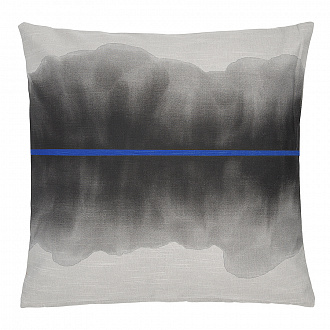 Изображение товара Чехол на подушку из хлопка из коллекции Slow Motion, Electric Blue, 45х45 см