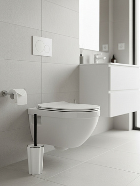 картинка Ершик для унитаза Camellia, белый от магазина Одежда+