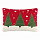 Подушка вязаная с новогодним рисунком Festive Wood из коллекции New Year Essential, 40x60 см