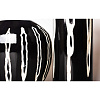 Изображение товара Ваза Эсми, 31х15х26 см, черная/белая