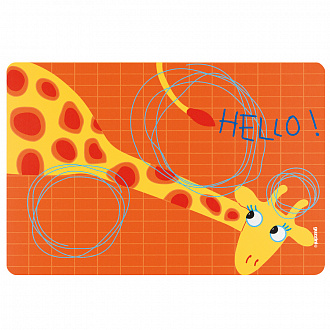 Изображение товара Салфетка подстановочная детская Hello, Жираф