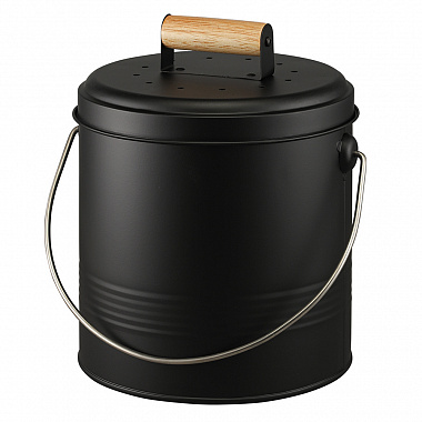 картинка Контейнер для пищевых отходов с фильтром Irmel, 3,5 л, графит от магазина Одежда+