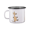 Изображение товара Кружка эмалированная Moomin Retro Снифф,  250 мл, сиреневая