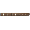 Изображение товара Вешалка настенная Flip, 84,5 см, коричневая, 8 крючков