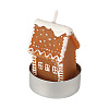 Изображение товара Набор декоративных свечей Gingerbread houses из коллекции New Year Essential, 6 шт.