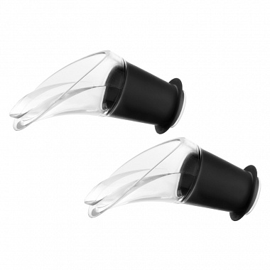 картинка Каплеуловитель VacuVin, 2 шт., черный от магазина Одежда+