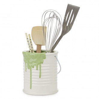 Изображение товара Подставка для кухонных принадлежностей Painty, 14,5 см, зеленая
