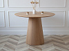 Изображение товара Стол обеденный Lagom ∅100 см, натуральный дуб
