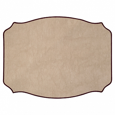 Салфетка сервировочная Etica, 43,6х33 см, бежево-розовая, анонс элемента