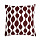Чехол на подушку Traffic, бордового цвета из коллекции Cuts&Pieces, 45х45 см