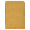 Изображение товара Плед из шерсти цвета охры из коллекции Essential, 130х180 см