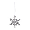 Изображение товара Набор елочных украшений Christmas diamonds из коллекции New Year Essential, 4 шт.