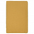Плед из шерсти цвета охры из коллекции Essential, 130х180 см