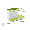 Изображение товара Органайзер для раковины Caddy™, 13,5х11,5х21 см, бело-зеленый