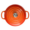 Изображение товара Кастрюля чугунная Le Creuset, Ø22 см, оранжевая