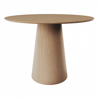 Стол обеденный Lagom, ∅120 см, натуральный дуб