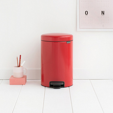 картинка Бак для мусора Brabantia, newIcon, 12 л, красный от магазина Одежда+