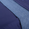 Изображение товара Плед из шерсти мериноса синего цвета из коллекции Essential, 130х180 см