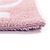 Изображение товара Коврик для ванной Go round цвета пыльной розы Cuts&Pieces, 60х90 см