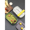 Изображение товара Ланч-бокс с приборами Food Time, 1 л, зеленый/серый