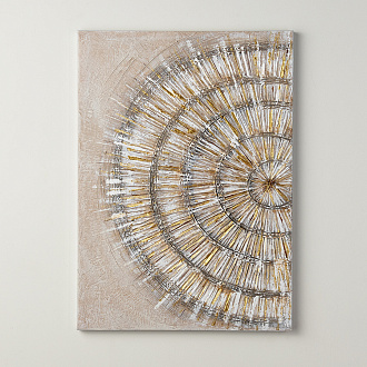 Панно декоративное Tessera beige №1, 50х70 см