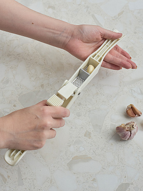 картинка Пресс-слайсер для чеснока 2-в-1 Crush от магазина Одежда+