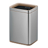 Изображение товара Ведро мусорное Laguna, открытое, нержавеющая сталь, 12 л