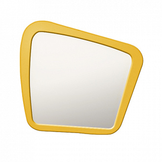 Изображение товара Зеркало Woodi, 67х62 см, желто-горчичное
