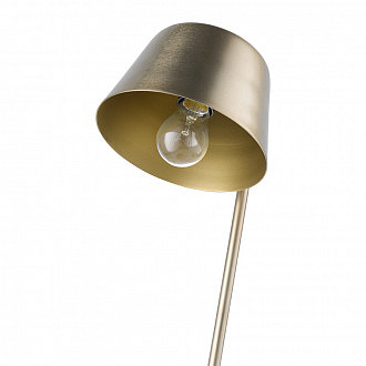 Изображение товара Лампа настольная Enkel Mon, Ø20,5х57 см, золотистая