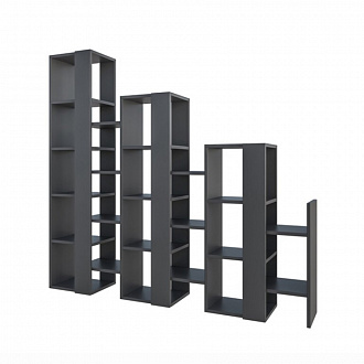 Изображение товара Стеллаж Lift, 163,5х29х151 см, темно-серый