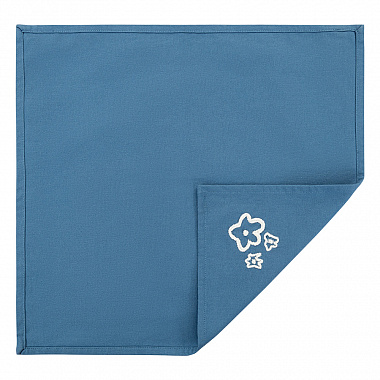 Салфетка сервировочная Незабудки из коллекции Ethnic, 45х45 см, анонс элемента