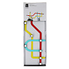 Изображение товара Вешалка Subway, 57,8 см, разноцветная