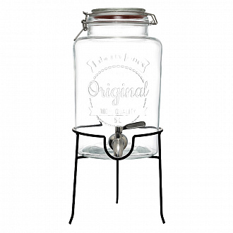 Диспенсер для напитков с подставкой Maison Jar, 5 л