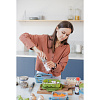 Изображение товара Контейнер для запекания, хранения и переноски продуктов в чехле Smart Solutions, 640 мл, синий