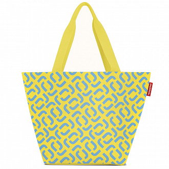 Изображение товара Сумка Shopper M signature lemon