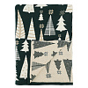 Изображение товара Плед из хлопка с новогодним рисунком Whitewood из коллекции New Year Essential, 130x180 см