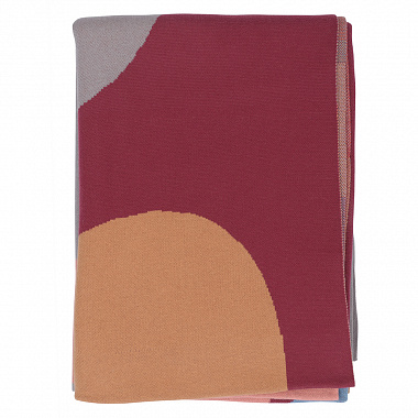 Плед из хлопка с авторским принтом из коллекции Freak Fruit, 130х180 см, анонс элемента