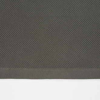 Изображение товара Полотенце для рук вафельное темно-серого цвета из коллекции Essential, 50х90 см