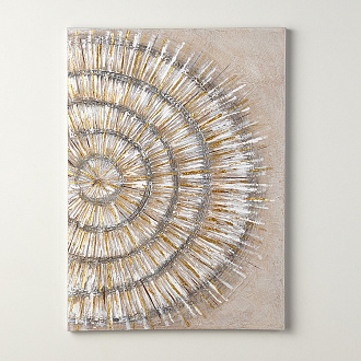 Панно декоративное Tessera beige №2, 50х70 см