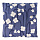 Подушка декоративная темно-фиолетового цвета с принтом Полярный цветок из коллекции Scandinavian touch, 45х45 см