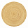 Ковер из джута круглый базовый из коллекции Ethnic, 120см