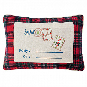 Подушка декоративная Зимняя почта
 из коллекции New Year Essential, 30x45см