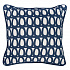Чехол на подушку с принтом Twirl темно-синего цвета из коллекции Cuts&Pieces, 45х45 см