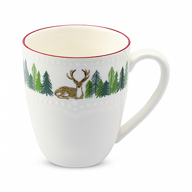 картинка Кружка Nordic forest из коллекции New Year Essential, 360 мл от магазина Одежда+