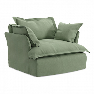 Кресло Cloudline, 90х85х77 см, светло-зеленый