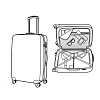 Изображение товара Чемодан 4-х колесный Suitcase S (30л)