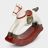 Изображение товара Емкость для соли или перца Лошадка-качалка, Bright horse, Чудесное время, 7 см, бежево-бордовая